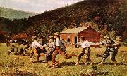 Winslow Homer Snap-the-Whip Sweden oil painting reproduction